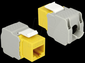 86345 Keystone module RJ45 socket &gt; LSA Cat.6 UTP