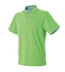 RODI MAN LIGHT GREEN POLO IN JERSEY