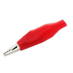 Krokodylek średni w izolacji 51mm czerwony 96-703