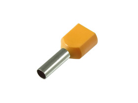 Konektor tulejkowy izolowany 2x4mm²/12mm (20szt.)