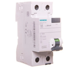 Wyłącznik różnicowoprądowy 2P 16A 0,03A Typ AC 30mA 230V SENTRON 5SV4311-0