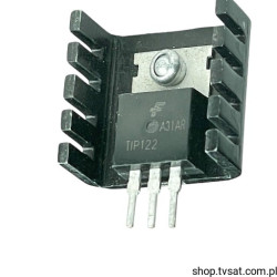 TIP122 NPN Darlington 80V 5A 65W TO220 FAIRCHILD CUT