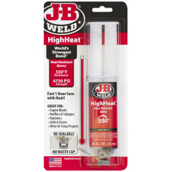 J-B Weld 50197UK HighHeat&#x2122; Epoxy Syringe 25ml