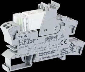 788-412 Relay module, 24 V DC, 8 A, 2 CO