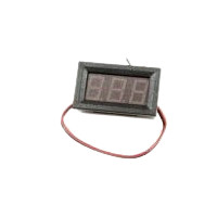 WOLTOMIERZ LED 5-99V DC czerwony, panelowy