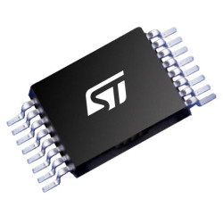 Sterownik LED STP16DPP05XTTR, TSSOP-24, 24-Pin, 3 → 40mA, 0,7 VDD → VDD, -0,3 V → 0,3 VDD,