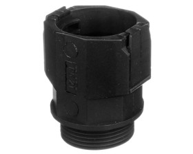 Dławnica poliamidowa do rur ochronnych PG21 IP54 czarna FD 21 BK E03DK-07040101501