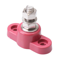 Red Positive M8 Stud Small Power Distribution Post 150A