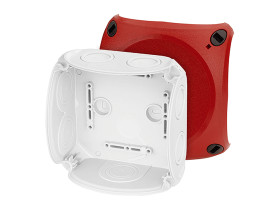 Skrzynka zaciskowa Polipropylen 77 x 130 x 130mm Szary IP66 HENSEL