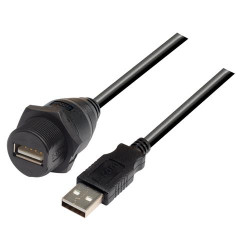 Kabel USB Złącze A USB Złącze B USB A dł. 1m Przewód USB USB 2.0