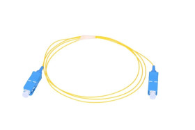 Patchcord Jednomodowy, Simplex, G657A, 900um, 1m Extralink SC/UPC-SC/UPC