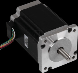 NEMA23-01 Stepper motor, high-torque hybrid, 4-phase, double-shaft