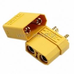 Konektor XT90 żeński i męski ( para ) 90A