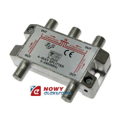 Spliter Fx4 HQ 5-2050MHz DVB-T / SAT rozgałęźnik