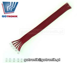 Wtyczka JST XH2.54 z przewodem 20cm + gniazdo x 6szt.