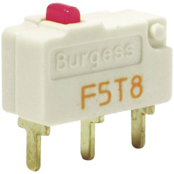 Burgess F5T8UL Microswitch 250V AC 5A Momentary IP40 Ultra Miniature
