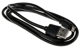 Kabel USB Złącze A USB A Złącze B Micro USB typu B dł. 1m Przewód USB USB 2.0 kolor: Czarny