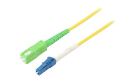Sca-Lcu/Os2-250Yl Patch Cord Światłowodowy Os2 Lc/Upc,Sc/Apc 25M Lszh Żółty