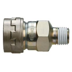 Szybkozłączka pneumatyczna SMC R 3/8 męskie rodzaj Męski Gwintowany Stal R 3/8in