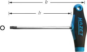 Hazet do warsztatu Wkrętak Torx Rozmiar wkrętaka T 27 Długość końcówki: 120 mm 1 szt.
