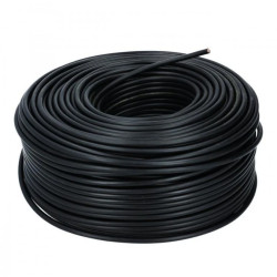 Przewód instalacyjny bezhalogenowy H05Z-K 90C 300/500V 0,5mm2 czarny linka TKD 100m