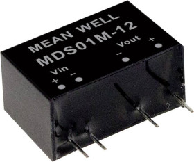 MW Mean Well MDS01L-03 Moduł przetwornicy DC/DC MDS01L-03, 1 W, 303 mA, 1 szt.