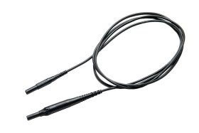 Przewód pomiarowy 2,0 m czarny 1000V wtyki bananowe z bezpiecznikiem 10A WAPRZ002BLBBF10