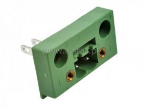 Łączówka na panel; 2 torowa; rozstaw 5,08mm