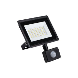 Projektor z czujnikiem GRUN NV LED-30-B-SE 2650lm 4000K barwa neutralna IP44 czarny 31399