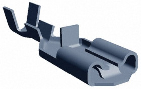 Konektor płaski Żeński 4.75 x 0.51mm długość 21.6mm Izolacja: Nieizolowane Nikiel