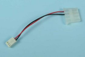 ADAPTER ZAS.1x4-PIN MOLEX-&gt;2-PIN