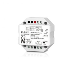 Sterownik LED triakowy (WiFi) Skydance - ściemniacz do żarówek 230VAC 200W - S1-B(WT)