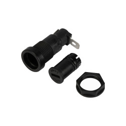 R-TECH 522826 Panel Mount 5x20 Fuseholder Low Profile Bayonet Release