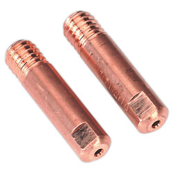 Sealey MIG928 Contact Tip 1.0mm Aluminium Tb15 Pack of 2