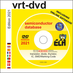 ECA 403-22 Electronics software, ECA VRT-DVD 2021 database