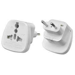 Przejście AC wt.PL- gn.uniwersal(UK) białe / 12255