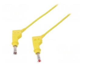 Przewód połączeniowy 32A wtyk bananowy 4mm,z obu stron Dł: 2m 66.9407-20024