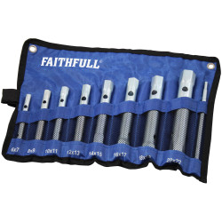 Faithfull FAISPBOXSET8 Box Spanner Set, 8 Piece