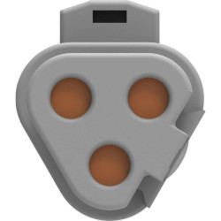 TE Connectivity DTM06-3S-E007 DTM Socket Housing 3 Pins 1 pc