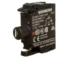 Oprawka blok LED czerwony 24V AC-DC montaż czołowy przył śrubowe SIRIUS ACT 3SU1401-1BB20-1AA0