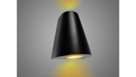 Oprawa Elewacyjna Led Niles 4W Ww Czarna