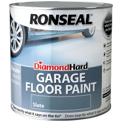 Ronseal 35761 Diamond Hard Garage Floor Paint Slate 2.5 litre