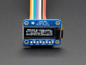 Monochrome 128x32 SPI OLED graphic display