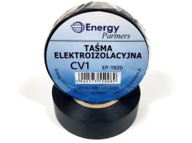 Taśma elektroizolacyjna PCW (19mm x 20m x 0.13mm) czarna