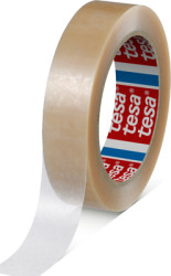 Packaging tape, 25 x 0.065 mm, PVC film, transparent, 66 m, 04124-00012-00