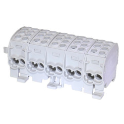 Blok odgałęźny Al/Cu 80250 5-biegunowy SCB 35-5X szary 81507002 SIMBLOCK Simet