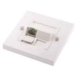 Płytka czołowa, Cat6, STP, Kątowy