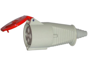 Gniazdo izolacyjne przenośne 32A/4/400V siłowe IP44 2643-326 TAREL