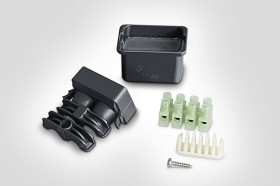 Mufa kablowa, seria: 435, zastosowanie: Złącze odgałęzione, wewnętrzny kanał kablowy, instalacja oświetlenia