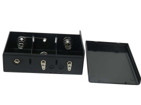 Uchwyt do baterii, x 3, maks. Ø 34.2mm, montaż zatrzaskowy